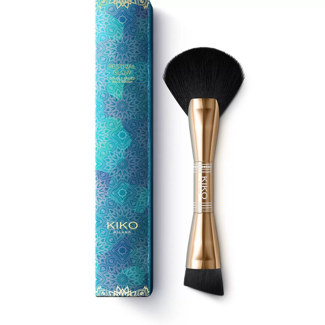 Outlet Festival Glow Double-Ended Face Brush Pinceaux Visage